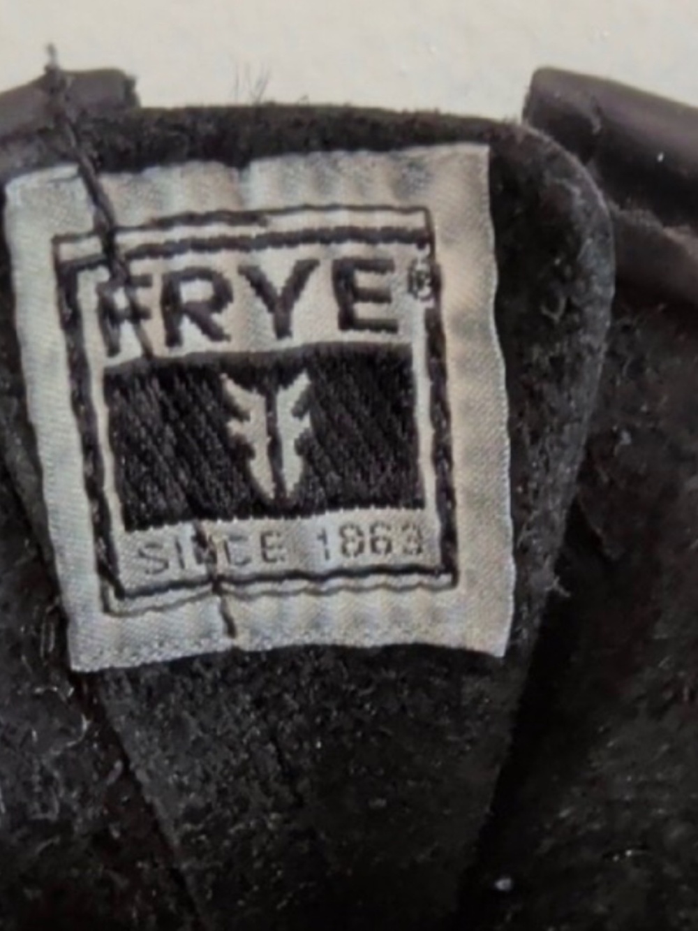 FRYE Leather Engineer Boots, Women’s Size 9, Black with Silvertone Buckle - Picture 9 of 14